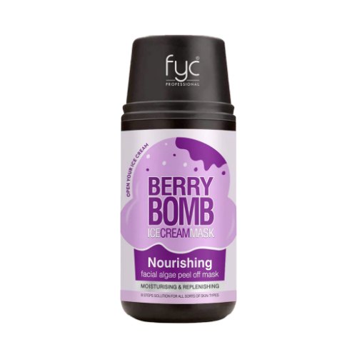 FYC - Berrey Bomb Ice Cream Mask Nourishing Facial Algae Peel Off Mask - 160 Gr