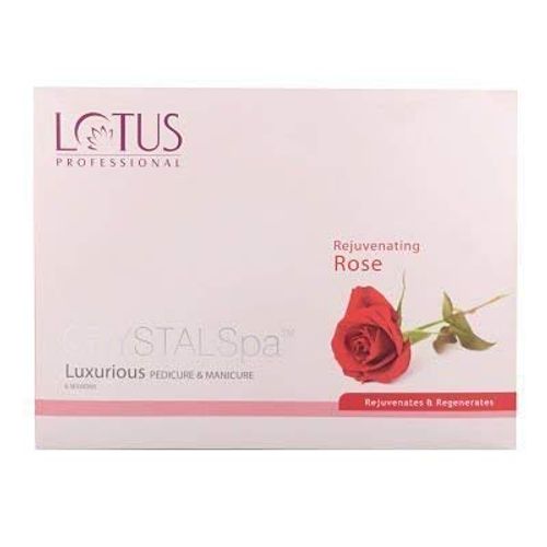 Lotus - Crystal Spa Rose Pedicure And Manicure Kit - 300 Gr