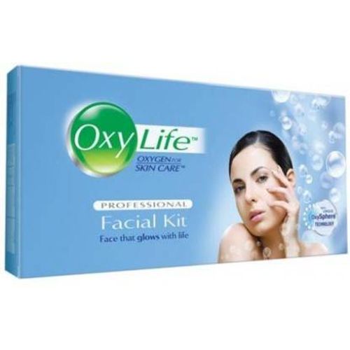Oxy Life - Professional Oxygen Facial Kit - 5 Steps - 490 Gr