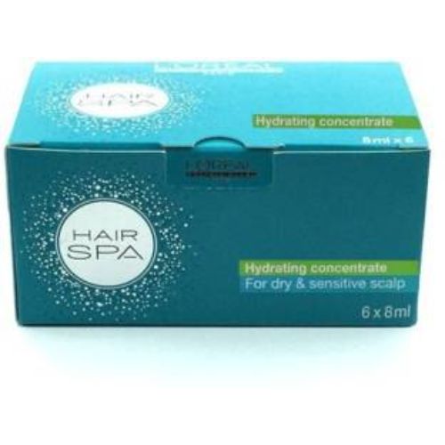 Loreal  - Hydrating Concentrate  For Dry & Sensitive Scalp - 8x6 - Ml