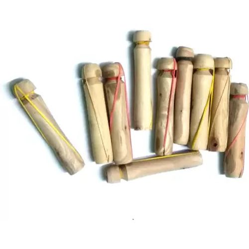 General - Wooden Hair Roller Small Pack Of 10