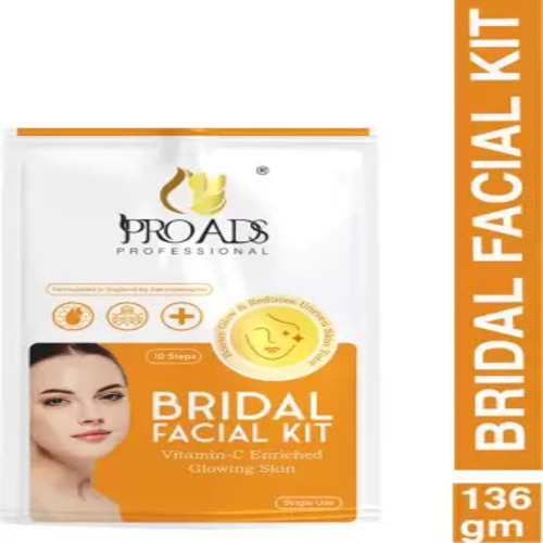 Proads  - Bridal Facial Kit Vitamin C Enriched Glowing Skin - 120 - Gr