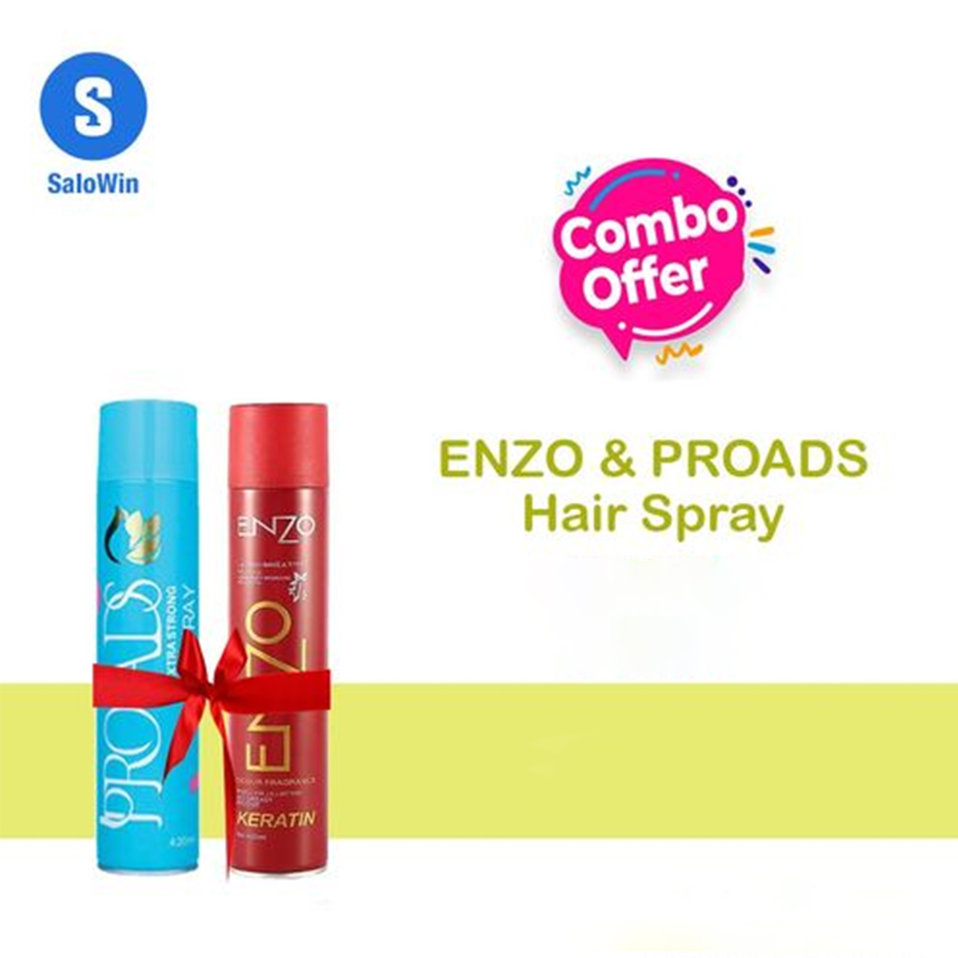 Enzo And Proads Hair Spray - 840 - ML