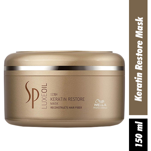 Wella - SP System Professional Luxe Oil Kertain Restore Mask - 150 ML