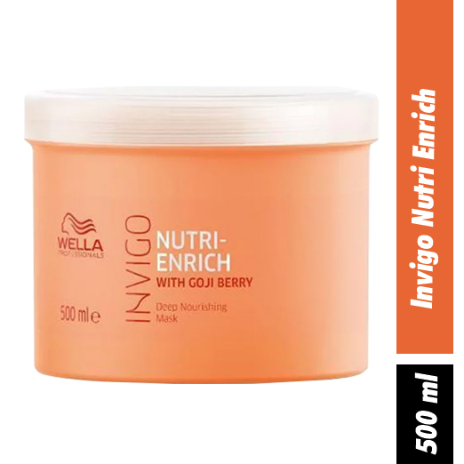 Wella - Enrich Invigo Nutrienrich With Goji Berry Mask - 500 ML