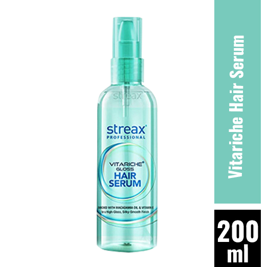 Streax - Vitariche Gloss Hair Serum - 200 - ML