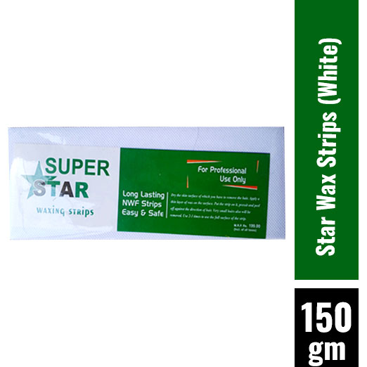 Star - Wax Strips White - 150 Gr