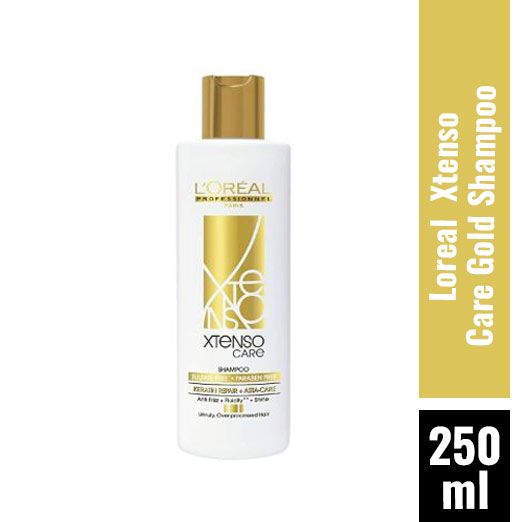 Loreal - Xtenso Care Gold Shampoo - 250 Ml