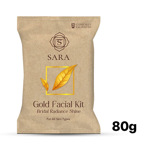 Sara - Gold Facial Kit - 80 Gr
