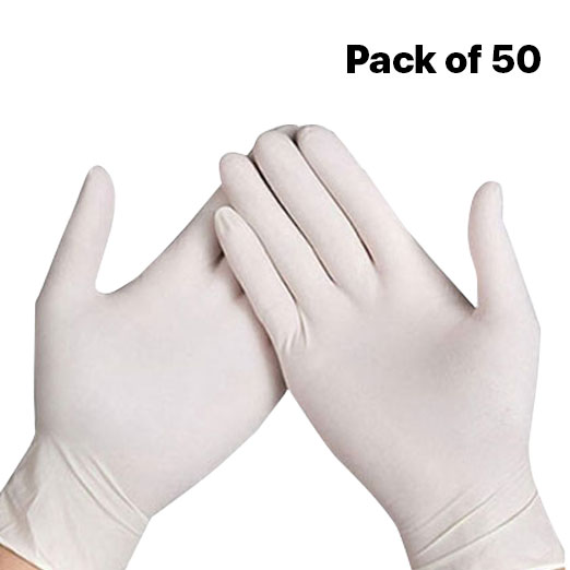 General - Gloves White - Pack Of 50
