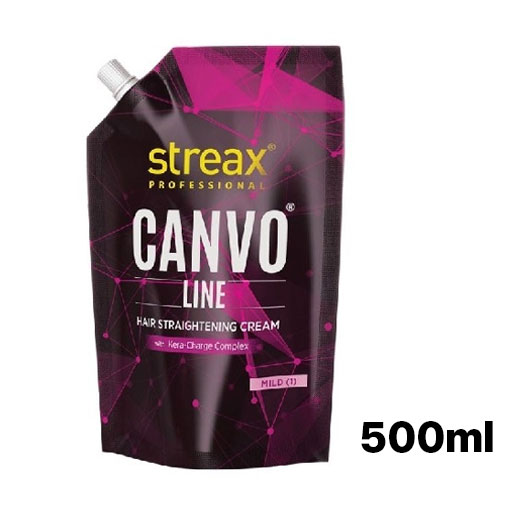 Streax - Canvo Line Straightening Cream - 500 ML