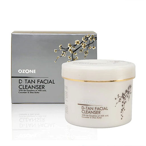 Ozone - D-Tan Facial Cleanser - 250 Gr