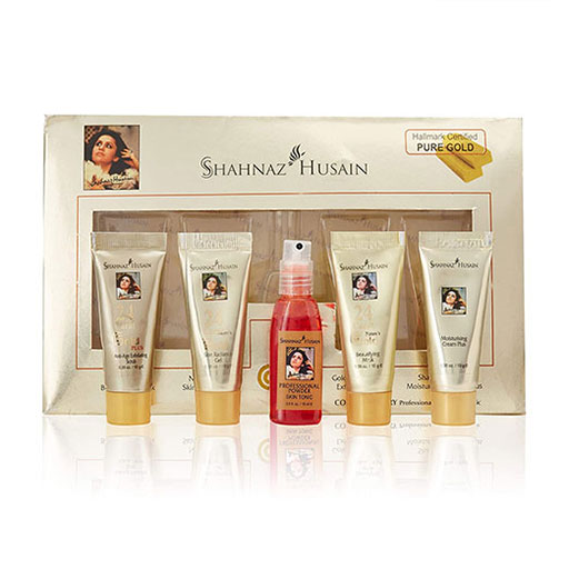 Shahnaz Husain - 24 Carat Gold Facial Kit - 250 - Gr
