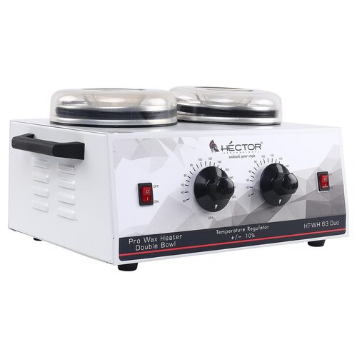 Hector - Pro Wax Heater Double Bowl HT-WH 63 Duo -Pack Of 1