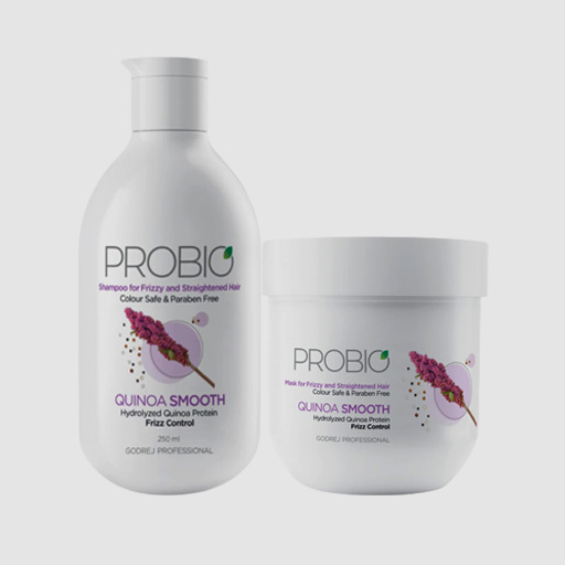 Godrej - Quinoa Smooth Shampoo And Mask - 250 + 200 Ml - 450 ML