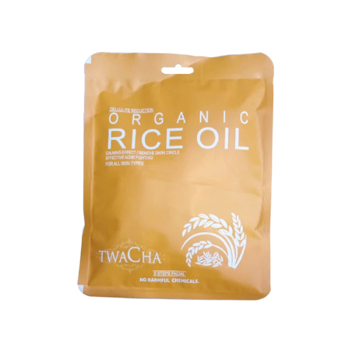 Twacha - Organic Rice Oil Facial Kit (6 Step Facial) - 60 Gr