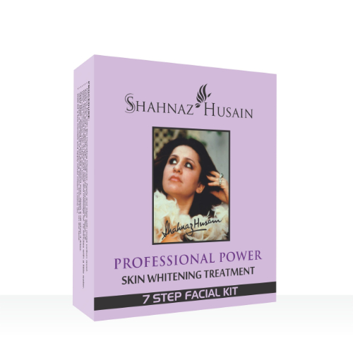 Shahnaz Husain - Power Skin Whitening Treatment 7 Steps Facial Kit (48g + 15ml)