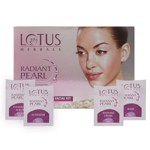Lotus - Radiant Pearl Facial Kit (4 Set) Pack Of 1