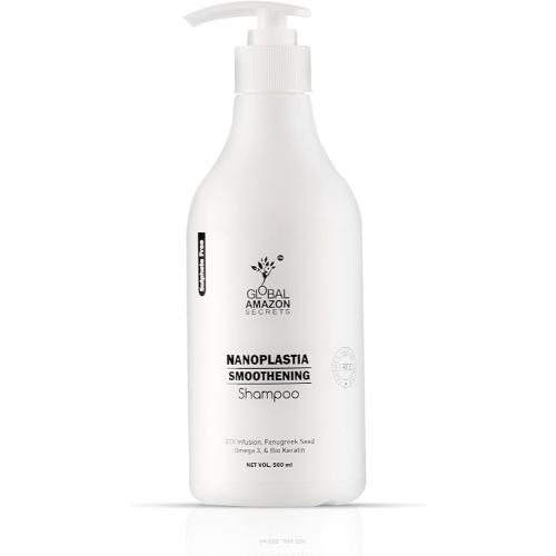 Global Amazon  -  Nanoplastia Smoothening Shampoo - 500 Ml