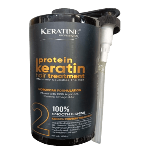 Keratine - Pure Moroccon Oil Keratin Treatment - 1000 ML
