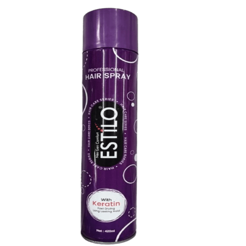 Estilo -  Keratin Hair Spray Level 6 - 420  ML