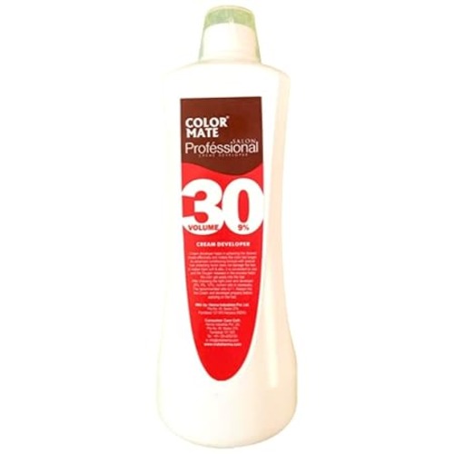 Color Mate - 30 Vol 9% Cream Color Developer - 1000 ML