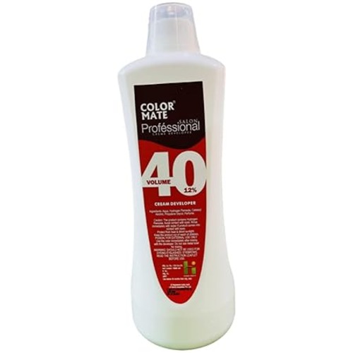 Color Mate - 40 Vol 12% Cream Color Developer - 1000 ML