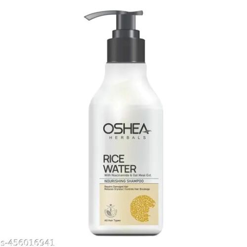 Oshea Herbals - Rice Water Nourishing Shampoo - 300 Ml