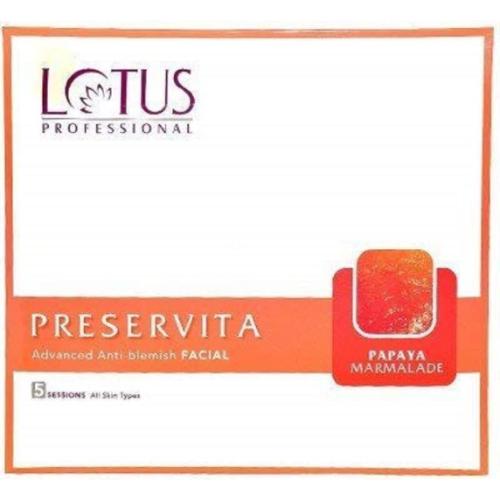 Lotus - Preservita Papaya Marmalade (Adavanced Anti Blemish) Facial Kit - Pack Of 1
