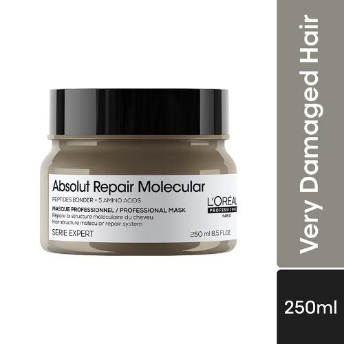 Loreal - Absolut Repair Molecular Deep Repairing Cream Mask - 250 Gr