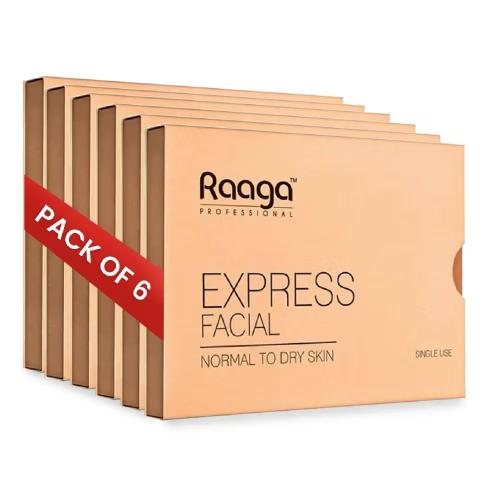 Raaga - Express Facial Normal To Dry Skin - Pack Of 6
