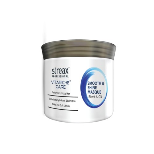 Streax - Smooth & Shine Mask - 200 Ml