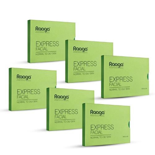 Raaga - Express Facial Normal To Oil Skin - Pack Of 6