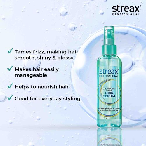 Streax - Vitariche Gloss Hair Serum 45 - ML