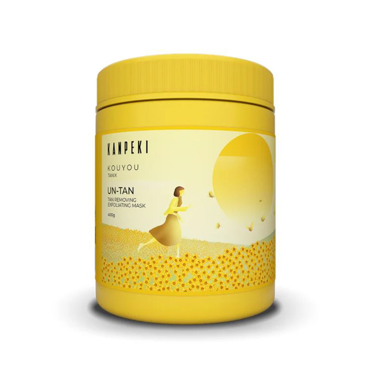 Kanpeki - UN-TAN Tan Removing Exfloliating Mask - 400 Gr
