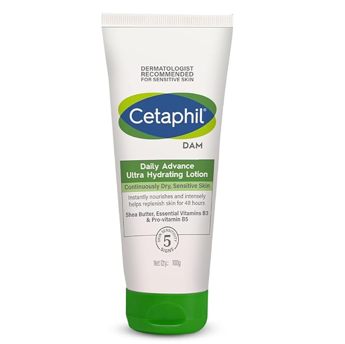 Cetaphil - Dam Daily Advanc Ultra Hydrayting Lotion - 100 Gr
