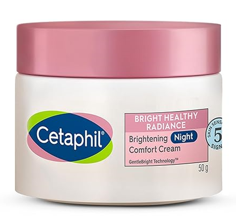 Cetaphil - Bright Healthy Radiance Brightening Night Comfort Cream - 50 Gr