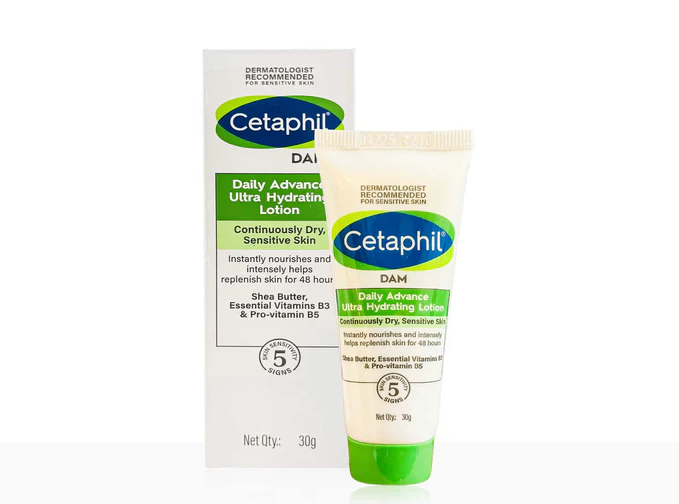 Cetaphil - Daily Advance Ultra Hydrating Lotion - 30 Gr