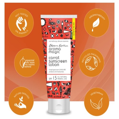 Blossom Kochhar  Aroma Magic Carrot Sunscreen Lotion 100 ML