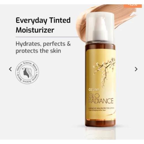 Ozone Glo Radiance Protective Lotion 150 Ml