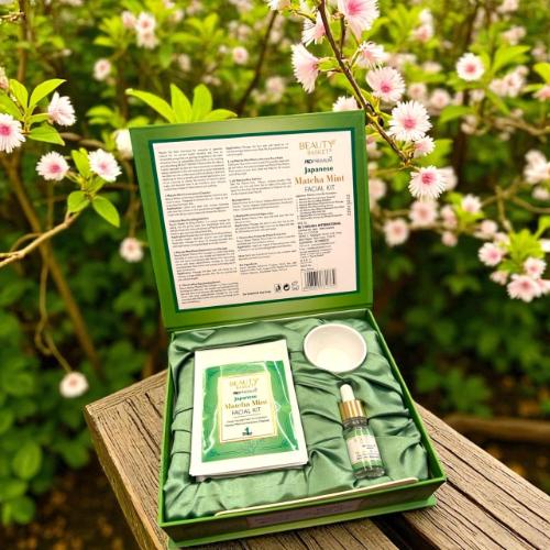 Beauty Basket Matcha Mint Facial Kit Pack Of 1