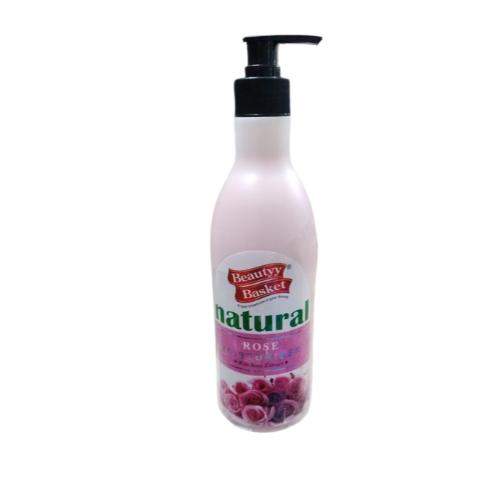 Beautyy Basket Natural Rose Moisturiser 500 Ml