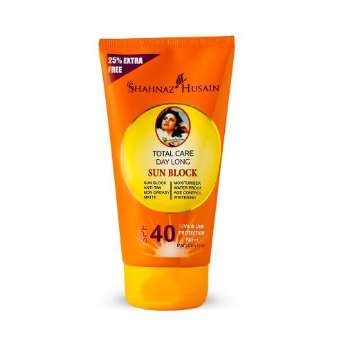 Shahnaz Husain SPF 40 Sun Block 100 Gr