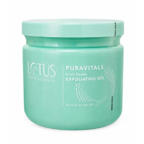 Lotus - Puravitals Fruit Seed Exfoliating Gel - Oily Skin - 300 ML