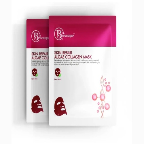 Brownsugar Skin Repair Algae Collagen Mask Pack Of 1