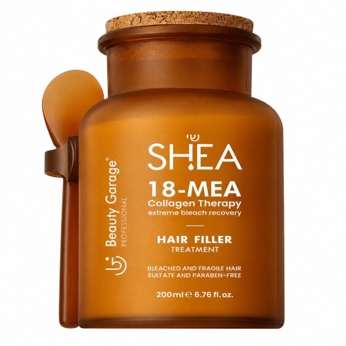 Beauty Garage Shea 18 Mea Collagen Therapy Hair Filler Treatment 200 Ml