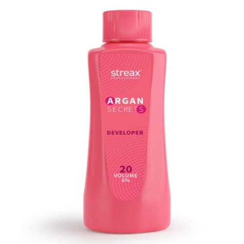 Streax Argan Secrets 20 Volume 6% Color Developer 250 ML