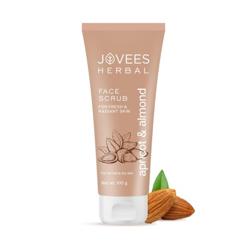 Jovees Herbal Apricot & Almond Face Scrub 100 Gr