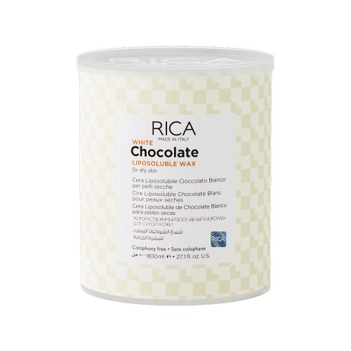 Rica White Chocolate Liposoluble Wax 800 Ml