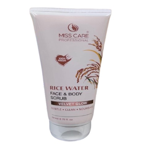 Miss Care Pro Rice Water Face & Body Scrub 200 ML